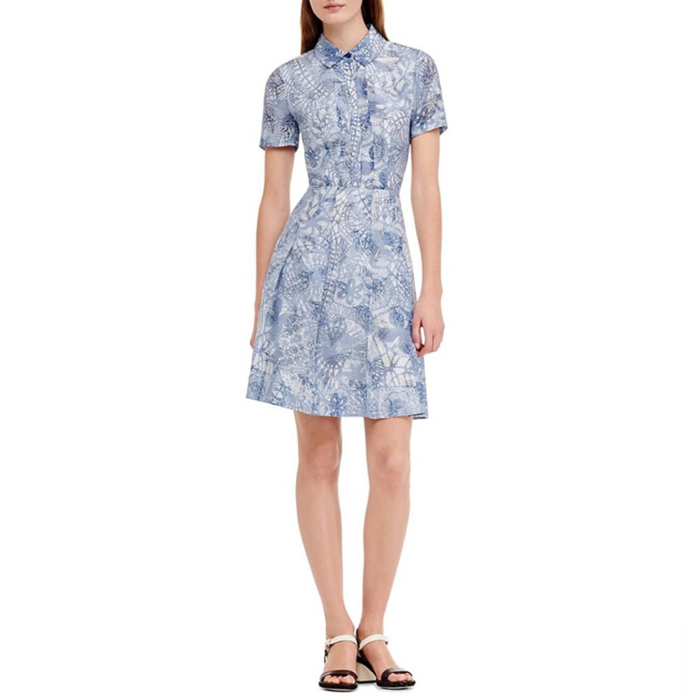Tory Burch pleated shirtdress 6